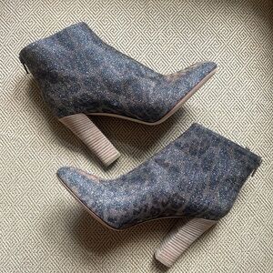 Sarah Jessica Parker Animal Print Booties, 8
